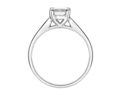 Apart Pierścionek z białego złota z diamentem - SI2/H - 1,00 ct - próba 750< Pierścionki
