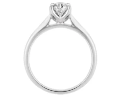 Best Apart Pierścionek z białego złota z diamentem - SI1/H - 1,00 ct - próba 750