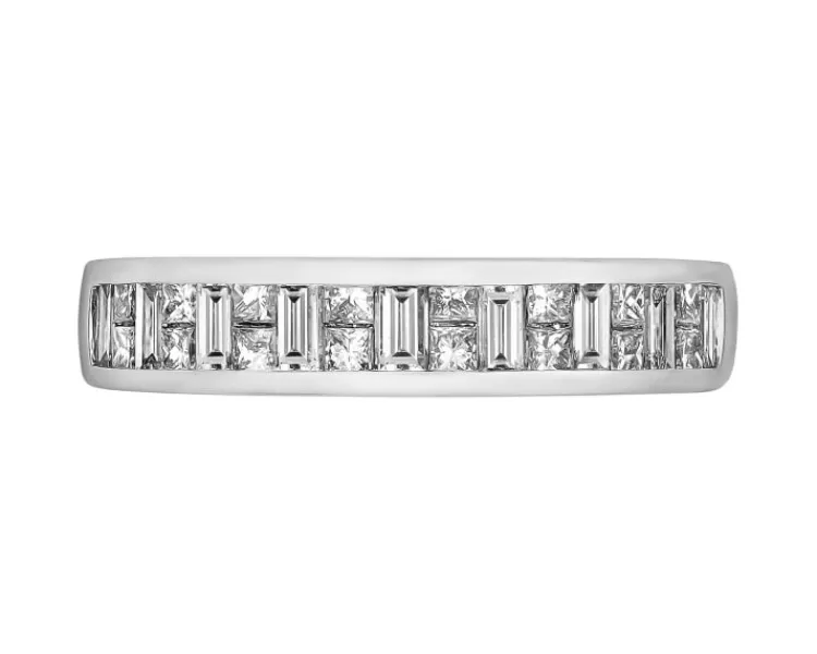 Apart Pierścionek z białego złota z diamentami - 0,55 ct - próba 585