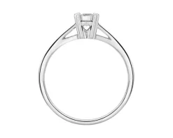 Apart Pierścionek z białego złota z brylantem - serce - 0,06 ct - próba 585< Wszystkie