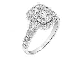 Apart Pierścionek z białego złota z diamentami - 1,00 ct - próba 585