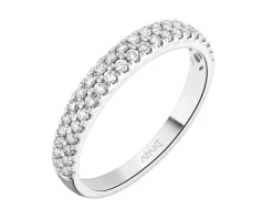 Apart Pierścionek z białego złota z brylantami - 0,36 ct - próba 585< Wszystkie