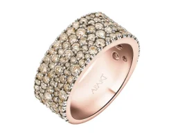 Apart Pierścionek z różowego złota z brylantami Champagne - 1,86 ct - próba 750< Wszystkie