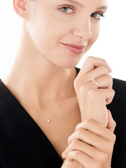 Sale Apart Pierścionek z żółtego i białego złota z brylantami - 0,21 ct - próba 585