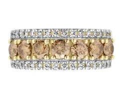 Best Apart Pierścionek z żółtego złota z brylantami - 1,66 ct - próba 585