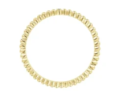 Hot Apart Pierścionek z żółtego złota z diamentem - 0,003 ct - próba 375