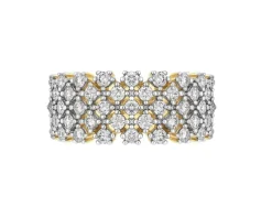 Apart Pierścionek z żółtego złota z brylantami - 1,00 ct - próba 585