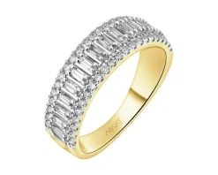 Apart Pierścionek z żółtego złota z diamentami - 0,49 ct - próba 585< Wszystkie