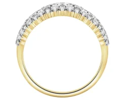 Apart Pierścionek z żółtego złota z diamentami - 1,15 ct - próba 585< Wszystkie