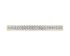 Apart Pierścionek z żółtego złota z diamentami - 0,06 ct - próba 375< Pierścionki
