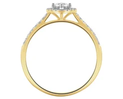 Apart Pierścionek z  żółtego złota z brylantami - 0,35 ct - próba 585< Wszystkie