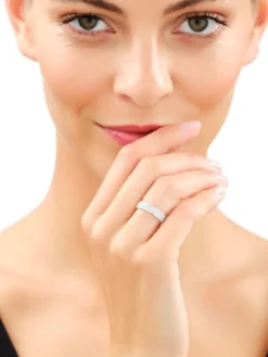Discount Apart Pierścionek z żółtego złota z diamentami - 0,35 ct - próba 585