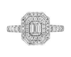 Apart Pierścionek z żółtego złota z diamentami - 0,83 ct - próba 585< Wszystkie