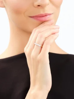 Apart Pierścionek z żółtego złota z brylantami laboratoryjnymi - 0,77 ct - próba 585< Wszystkie