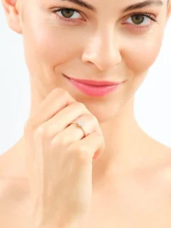 Apart Pierścionek z żółtego złota z brylantami - 0,21 ct - próba 585< Wszystkie