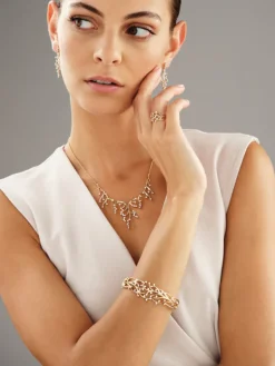 Apart Pierścionek z żółtego złota z brylantami - 0,21 ct - próba 585