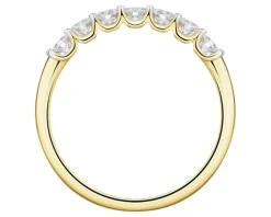 New Apart Pierścionek z żółtego złota z brylantami laboratoryjnymi - 0,51 ct - próba 585