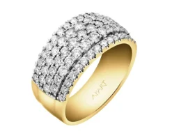 Apart Pierścionek z żółtego złota z brylantami - 1,50 ct - próba 585< Pierścionki