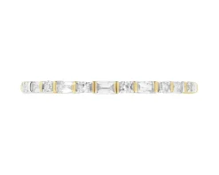 Outlet Apart Pierścionek z żółtego złota z diamentami - 0,15 ct - próba 585