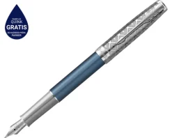 Discount Parker Pióro wieczne Sonnet premkium metal & blue CT