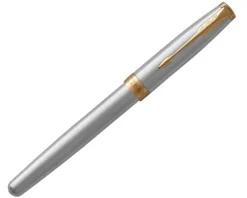 Parker Pióro wieczne Sonnet stainless steel GT< Pióra Parker