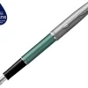 Parker Pióro wieczne Sonnet sand blasted metal green< Pióra Parker