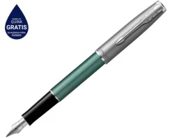 Parker Pióro wieczne Sonnet sand blasted metal green< Pióra Parker