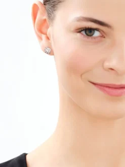 Apart Srebrne kolczyki i zawieszka z cyrkoniami, łańcuszek - komplet< Wszystkie