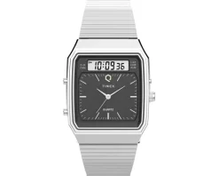 Timex Q ® 1982 Ana-Digi Reissue< Zegarki Męskie