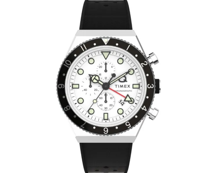 Clearance Timex Q Three Time Zone