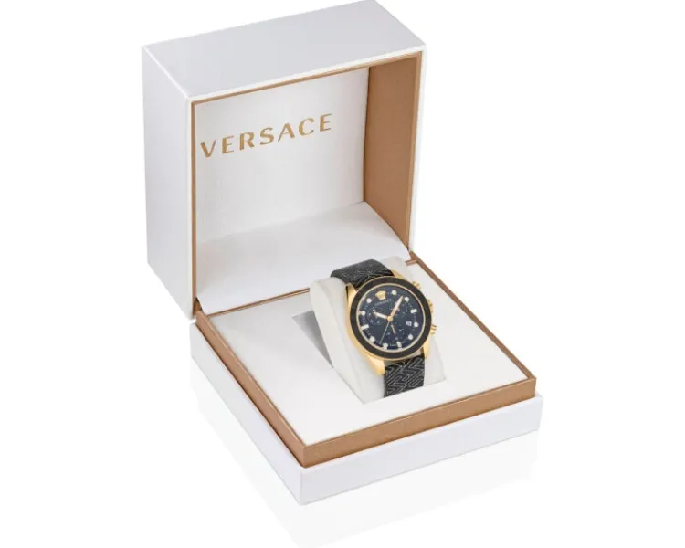 Versace Greca Dome Chr< Zegarki Męskie