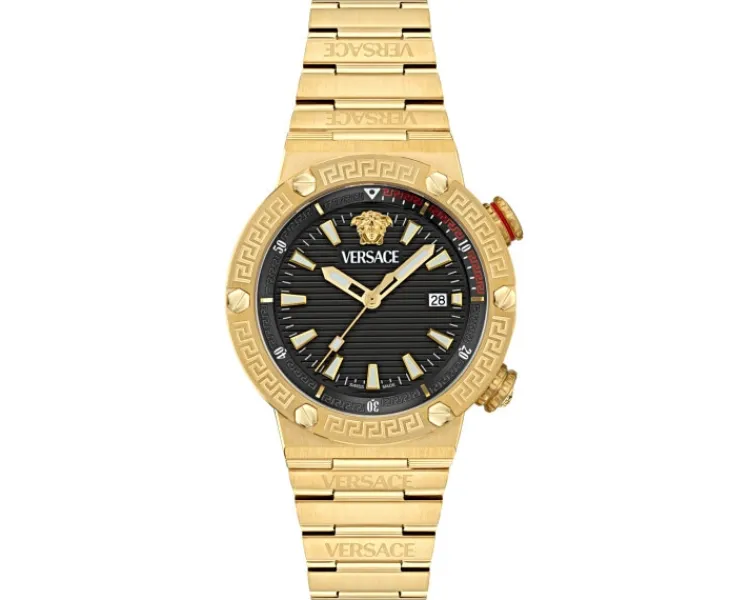 Hot Versace Greca Logo Diver