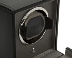Wolf Cub Winder with Cover Black< Zegarki Męskie