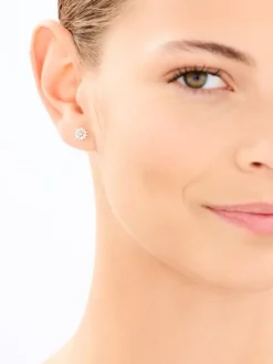 Apart Zawieszka i kolczyki z żółtego złota z diamentami - komplet - 0,01 ct - próba 375< Wszystkie