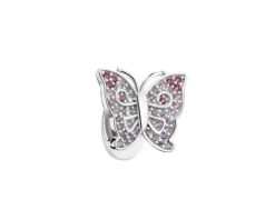 Apart Zawieszka srebrna beads - stoper - z cyrkoniami - motyl< Wszystkie