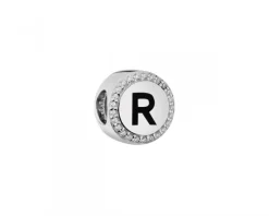 Clearance Apart Zawieszka srebrna beads - litera R