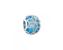 Apart Zawieszka srebrna beads - kwiaty< Beads