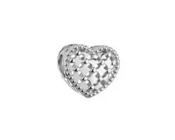 Apart Zawieszka srebrna beads - serce< Beads