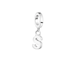 Apart Zawieszka srebrna beads - litera S< Beads
