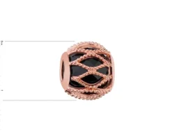 Apart Zawieszka srebrna beads z cyrkonią< Beads
