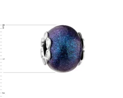 Apart Zawieszka srebrna beads ze szkłem murano< Beads