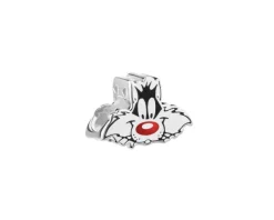 Apart Zawieszka srebrna beads z emalią - Looney Tunes, Sylvester, Warner Bros. Discovery< Wszystkie