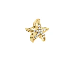 Best Apart Zawieszka srebrna beads z cyrkoniami - rozgwiazda