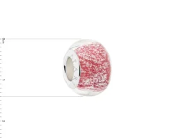 Apart Zawieszka srebrna beads ze szkłem murano< Beads
