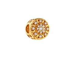 Apart Zawieszka srebrna beads z cyrkoniami - serca< Beads