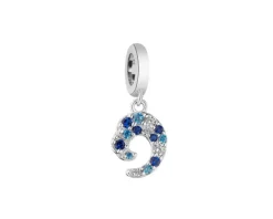 Apart Zawieszka srebrna beads z cyrkoniami