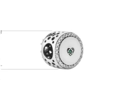 Apart Zawieszka srebrna beads z cyrkoniami - drzewko< Beads