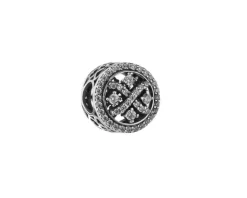 Apart Zawieszka srebrna beads z cyrkoniami< Beads