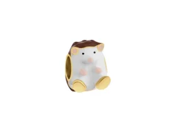 Discount Apart Zawieszka srebrna beads z emalią - jeż