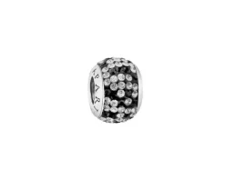 Apart Zawieszka srebrna beads z kryształami< Beads